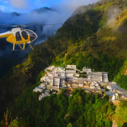 Divine Vaishno Devi Yatra by Helicopter