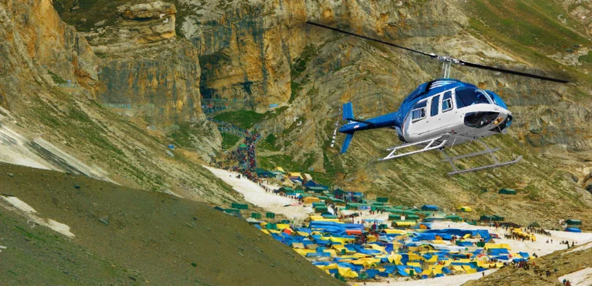 Amarnath Yatra by Helicopter
